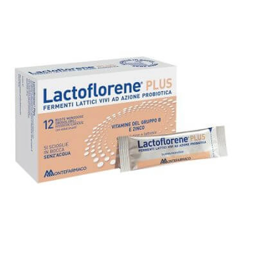 Lactofloreno plus 12 sobres monodosis