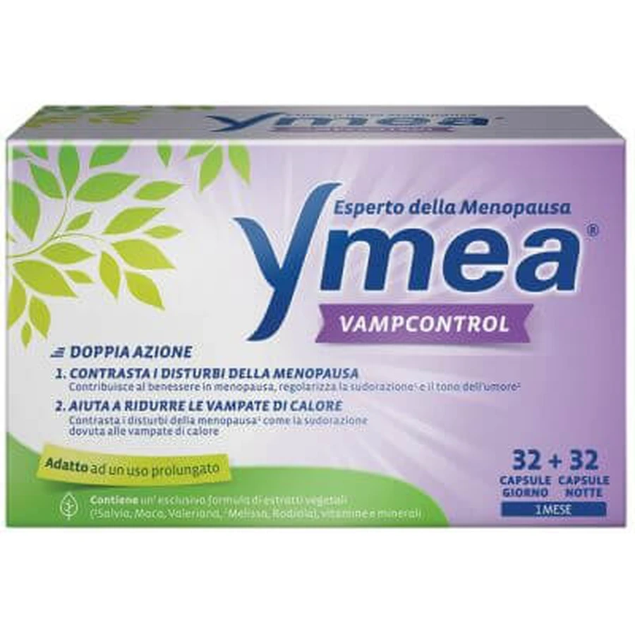 Ymea vamp control 64 cápsulas nueva fórmula