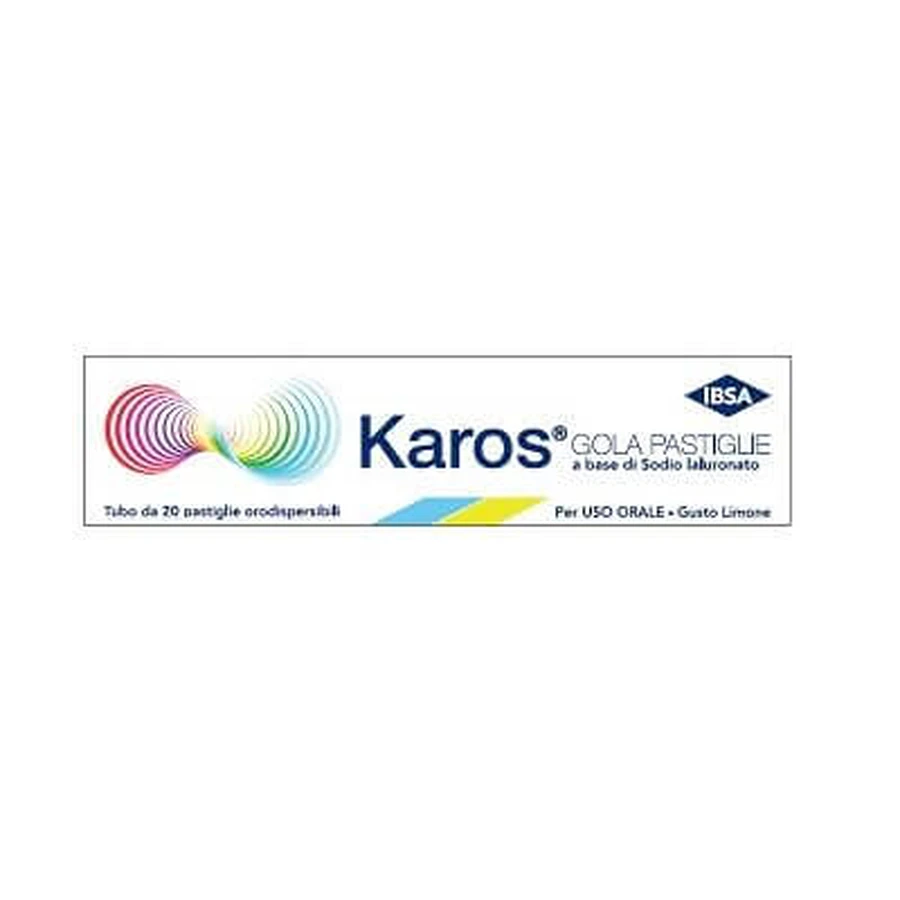 Karos gorge 20 pastilles orodispersibles