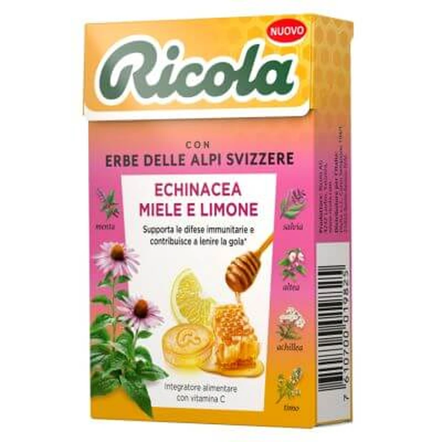 Ricola echinacea honing & citroen 50 g