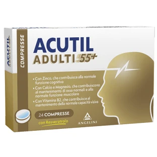 Acutil adults 55+ 24 tablets en