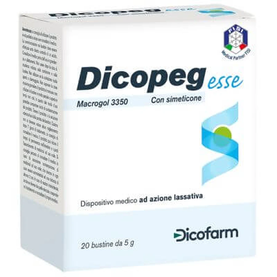 Dicopeg esse 20 pouches 5 g macrogol 3350