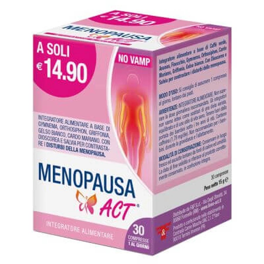 Menopauze act 30 tabletten