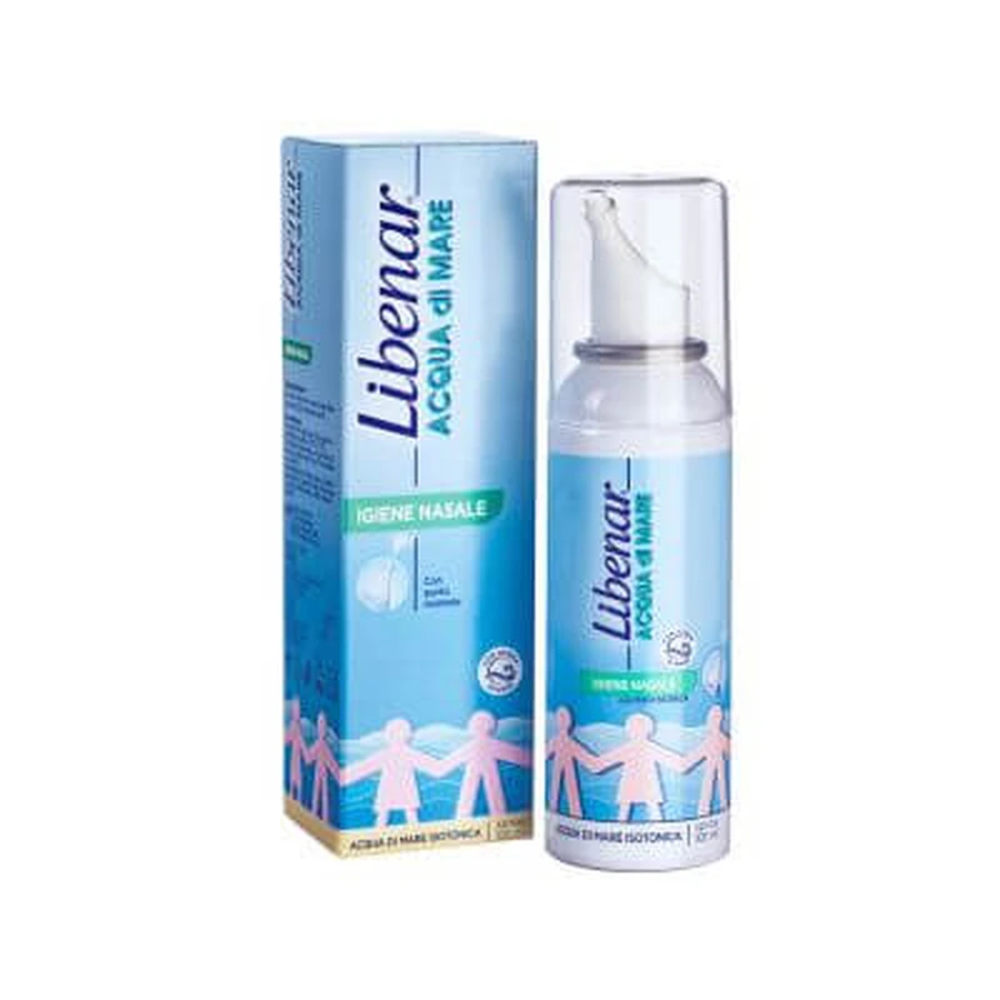 Spray nasal libenar iso hygiène nasale 100 ml