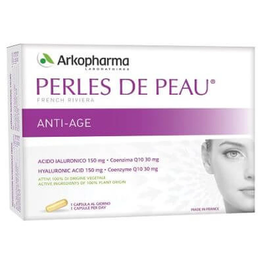 Perles de peau antiage 30 kapsułek: ceny i cechy