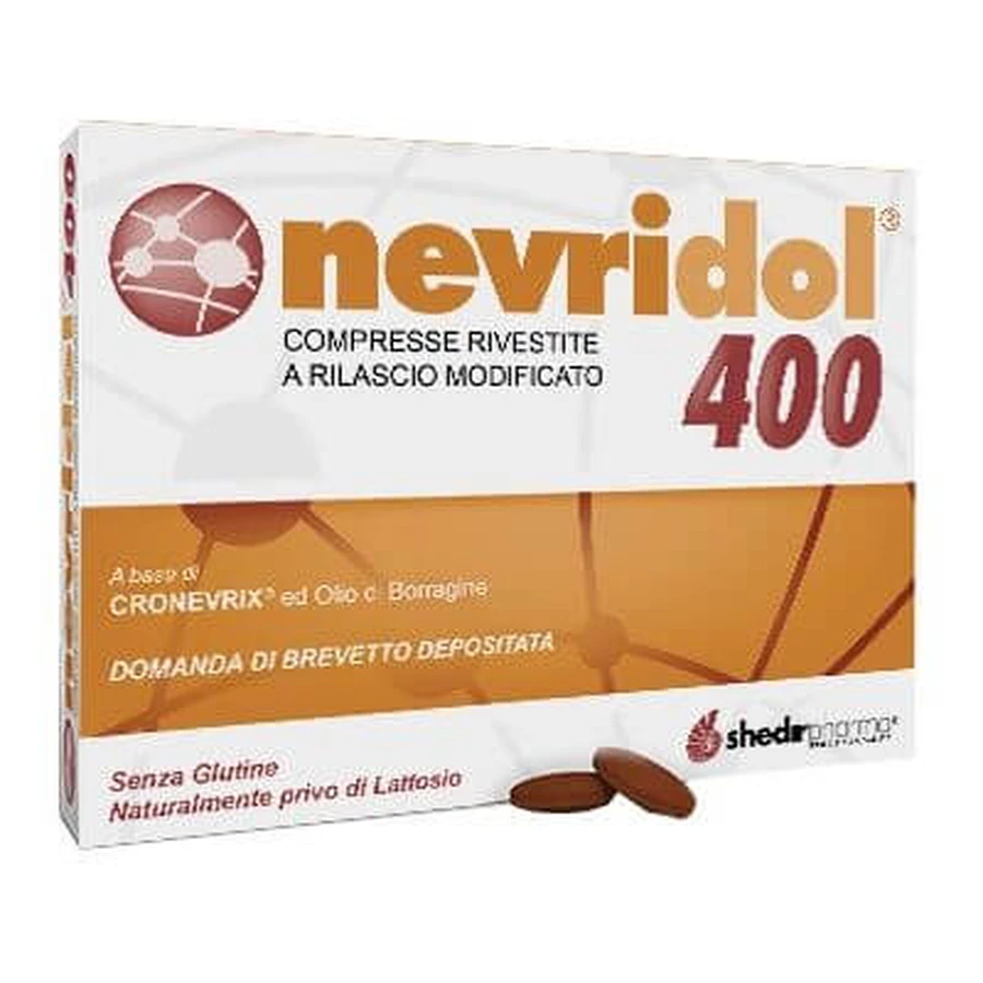Nevridol 400 40 tablets modified release