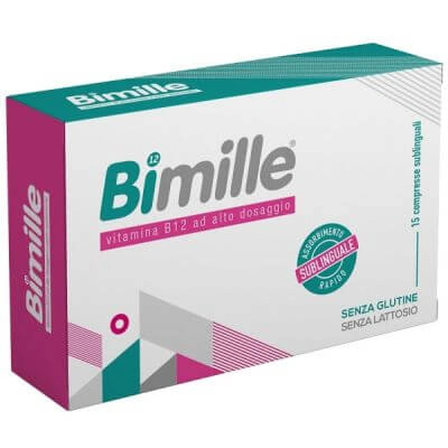 Bimille 15 sublingual tablets