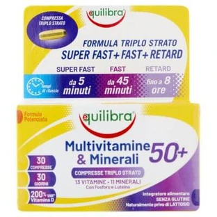 Multivitamins&minerals 50+ 30 tablets