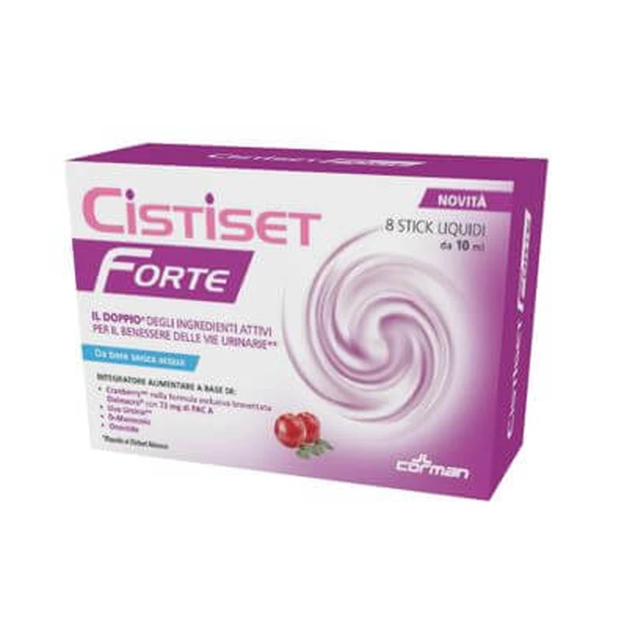 Cystiset forte 8 sticks 10 ml