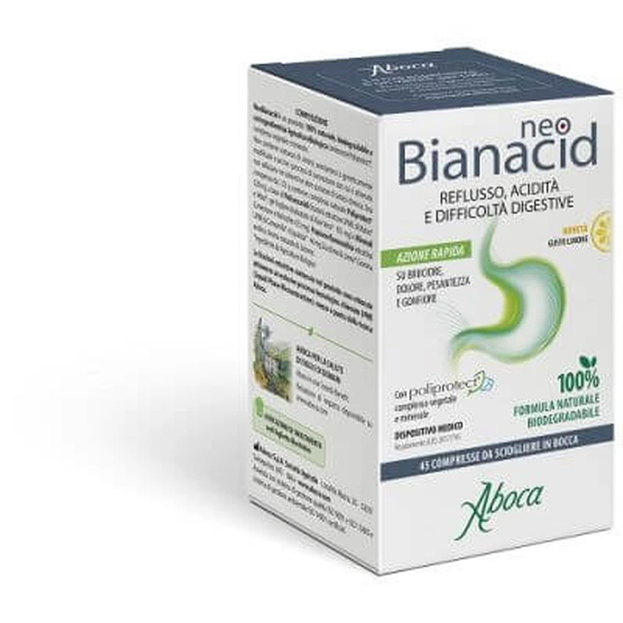Neobianacid 45 comprimidos limón