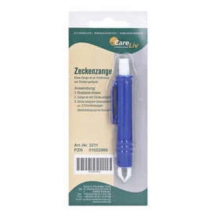 Plastic tick tweezers 1 pc