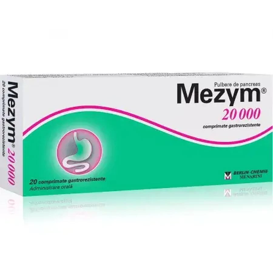Mezym Forte 20000, 20 Tabletten, Berlin-Chemie Ag