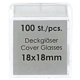 Coverslips 18x18 mm 100 stuks