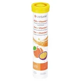 Livsane Zink & Vitamine C bruistabletten 20 Capsules