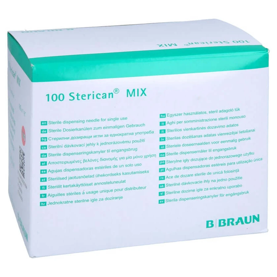 Sterican Mix Wegwerpcanule 18g 40 Mm Stomp 100 stuks