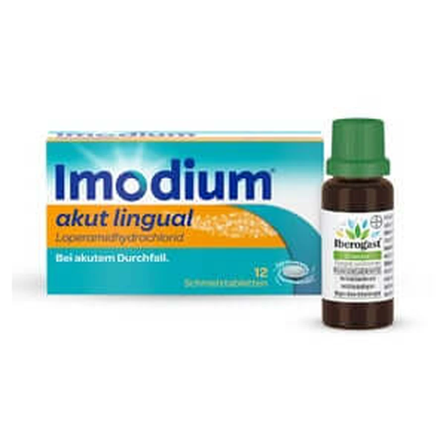 IMODIUM akut lingual + Iberogast Classic 1 Set