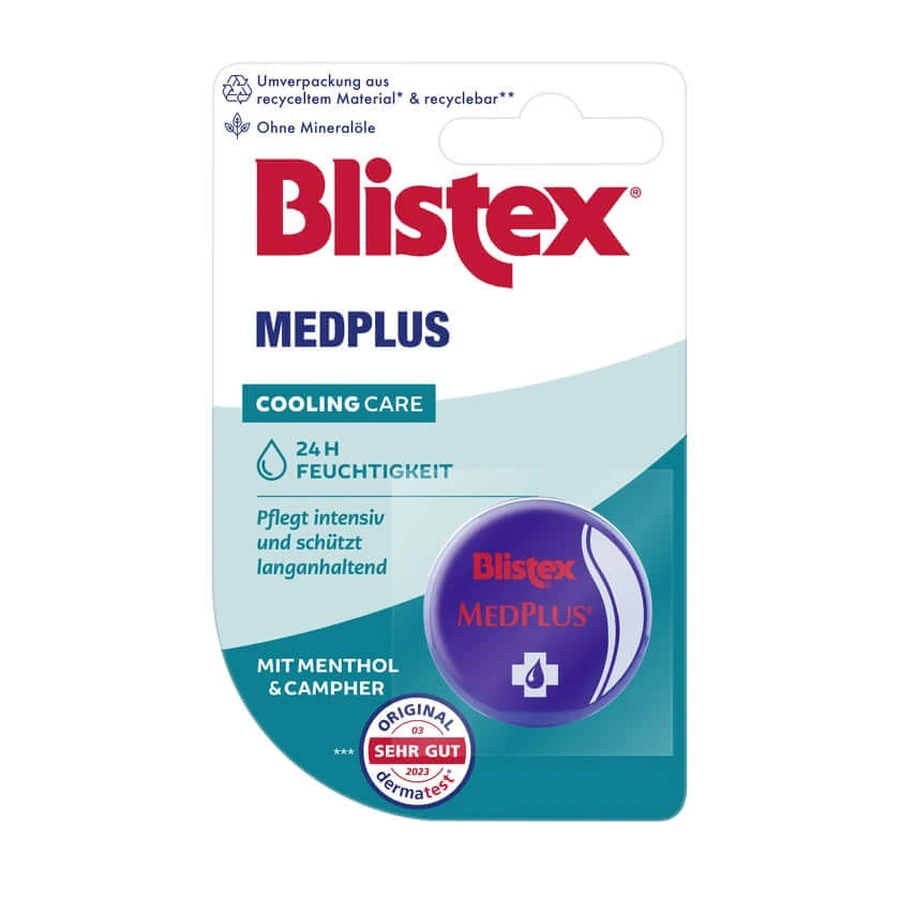 Blistex Medplus Creme ohne Mineralöl Tie 7 ml