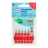 TEPE Angle Interdentalbürste 0,5mm rot 6 St