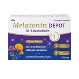 Comprimidos de Melatonin Depot para conciliar el sueño y permanecer dormido 15 St