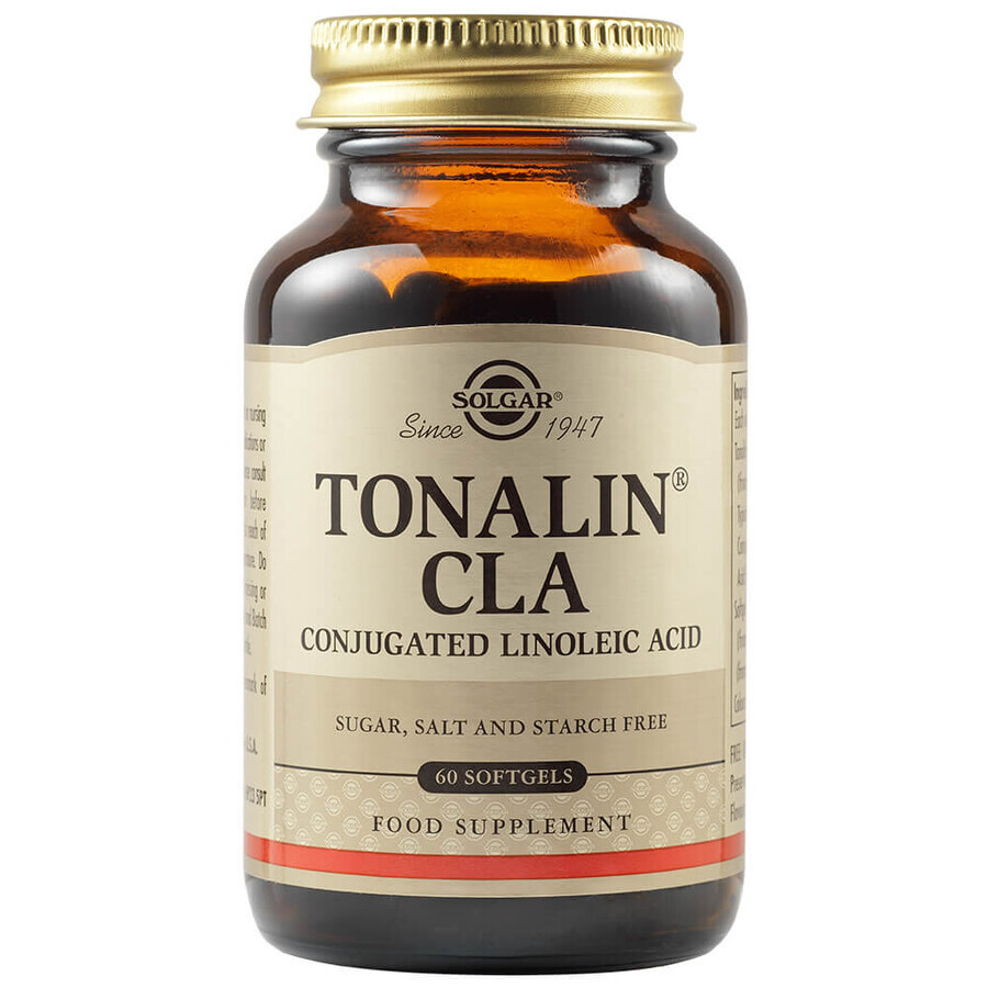 CLA Tonalin 1300 mg, 60 Kapseln, Solgar