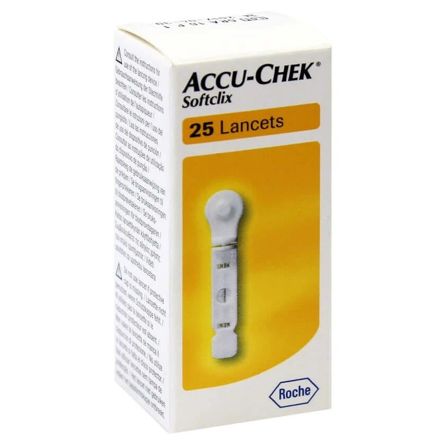 ACCU CHEK Softclix 25 stuks.