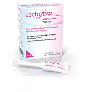 Lactofem Lactic Acid Cure Vaginal Gel 7X5 ml