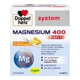 Doppelherz system Magnesium 400 Direkt mit Zitrone-Orangen-Geschmack 30 St