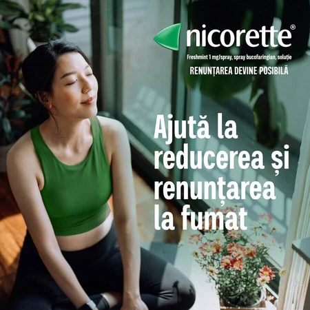 Nicorette Freshmint Spray, 13,2 ml, Mcneil