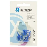 Miradent Interdentalbürsten Pic-Brush Ersatzbürsten large blau 12 St