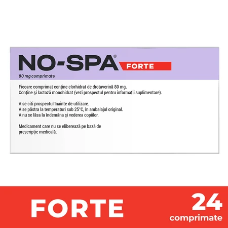 No-Spa Forte, 80 mg, 24 Tabletten, Sanofi