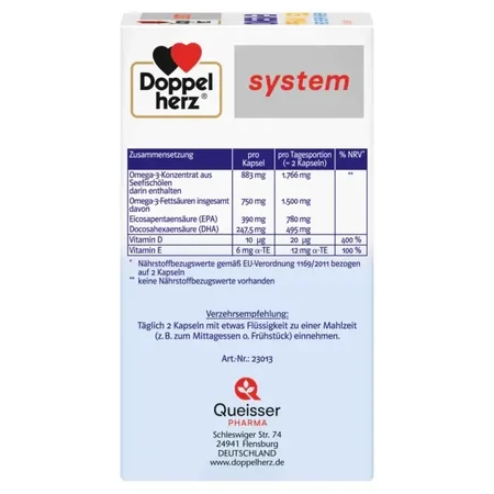 Omega 3 Premium 1500, 60 capsules, Doppelherz