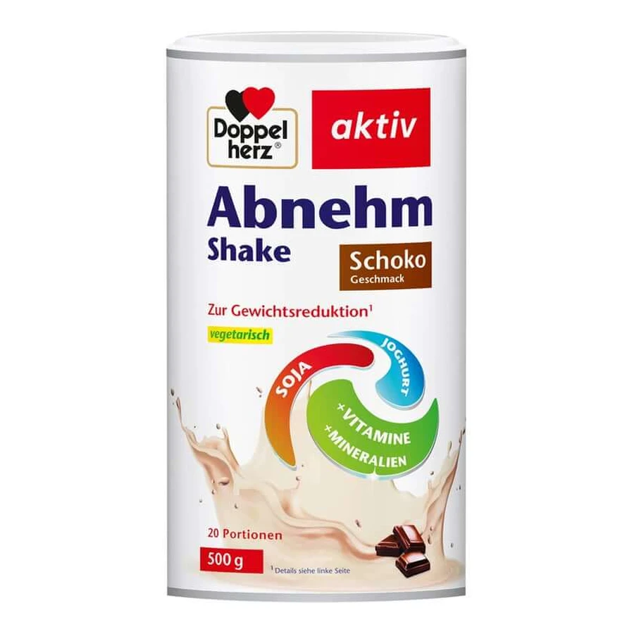 Shake minceur Double heart active au chocolat 500 g