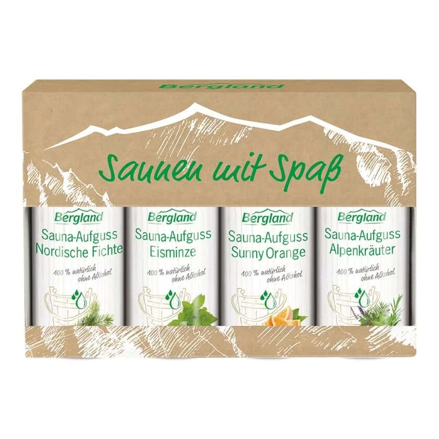 Saune divertenti 4 varietà diverse Concentrato 4X50 ml