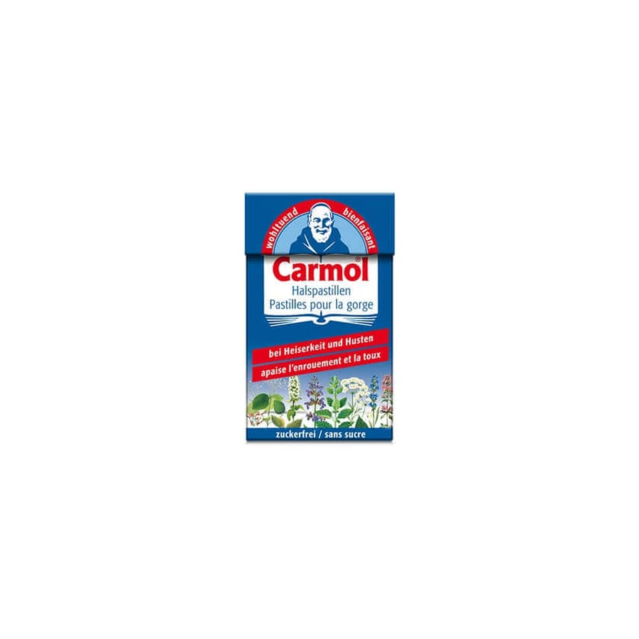 Carmol pastillas para la garganta 45 g