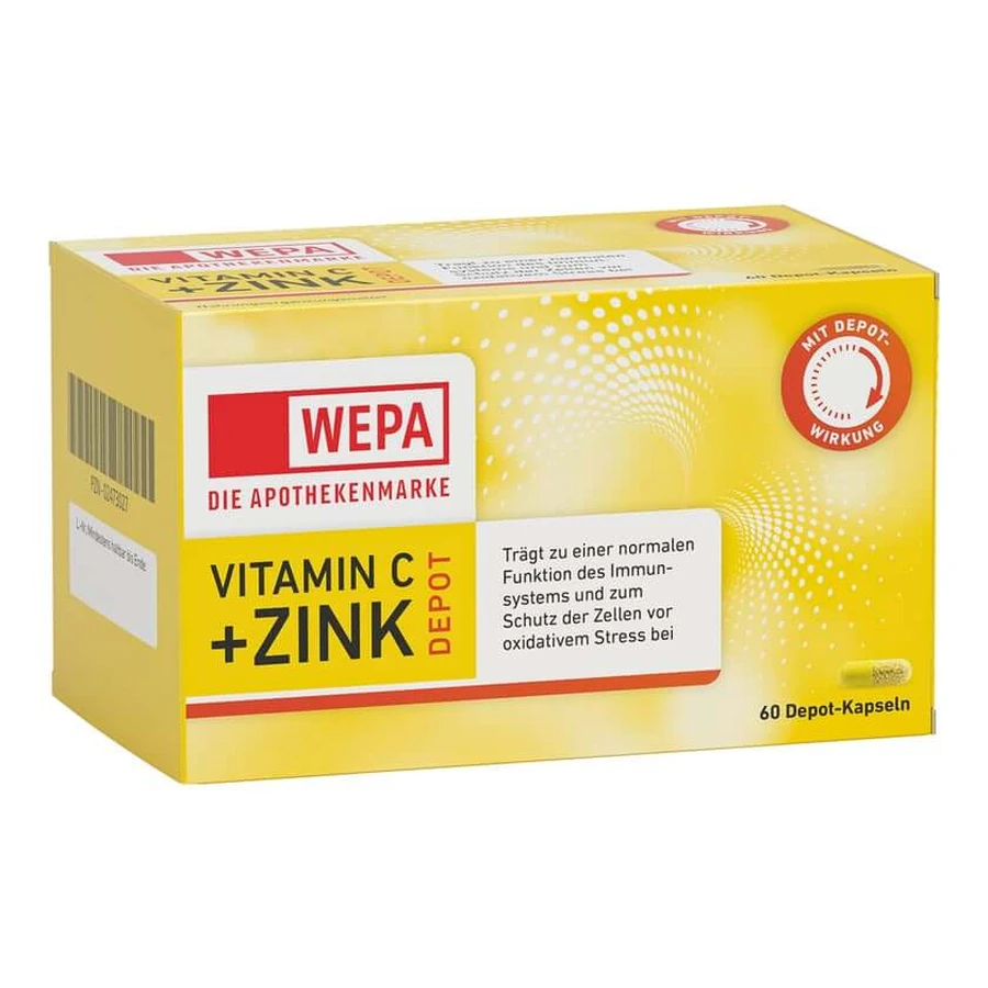 WEPA Vitamina C+Zinco Depot 60 St