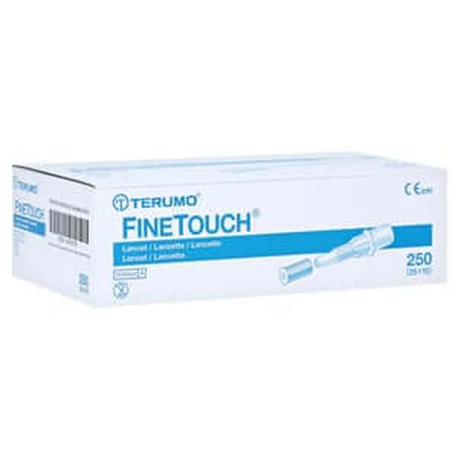 Terumo Finetouch disposable lancets 250 pcs