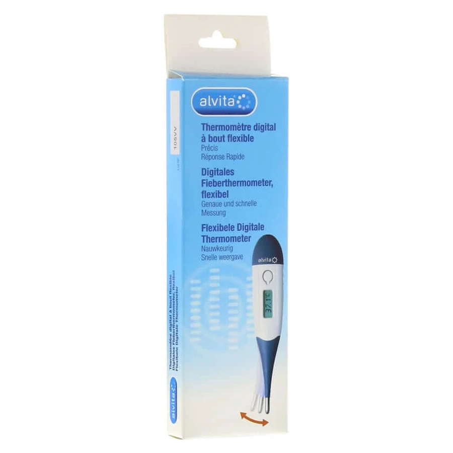Alvita digital clinical thermometer flexi 1 pc