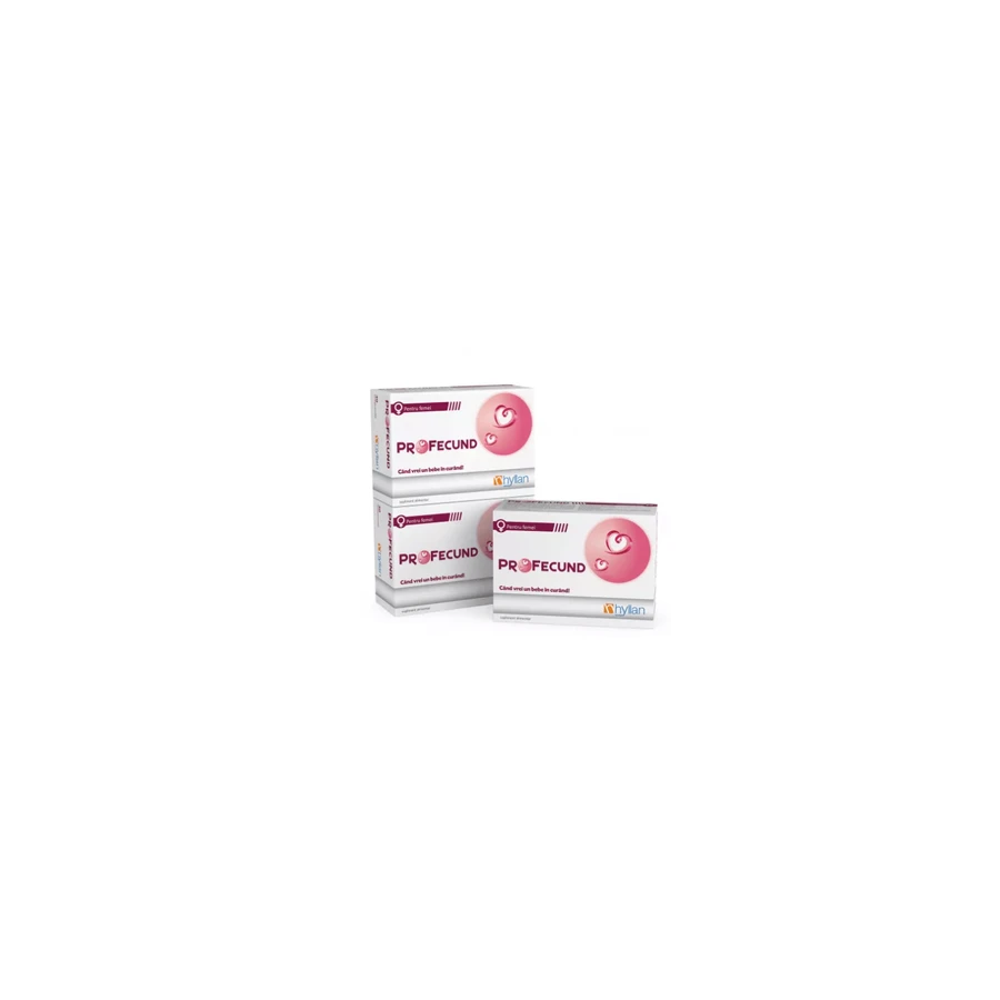 Profecund Pack (3 for the price of 2), 30 tablets, Hyllan