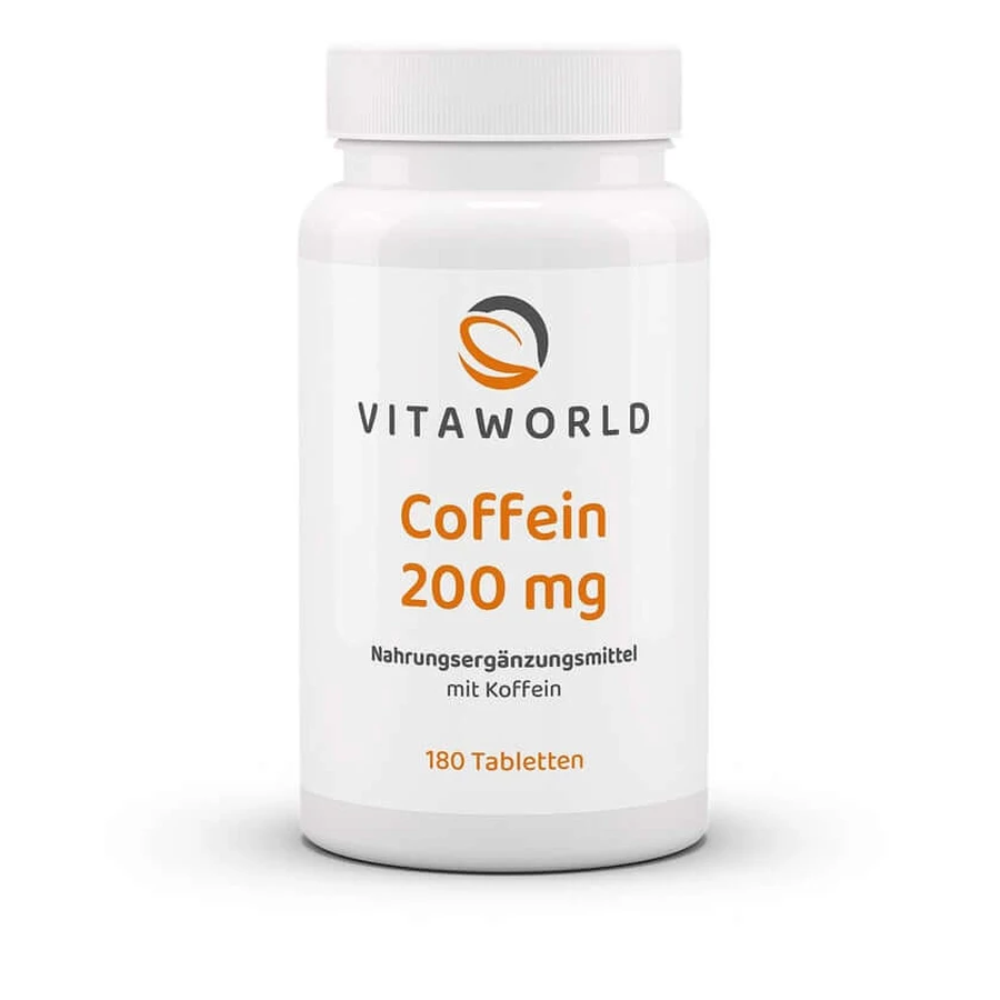 Cafeină 200 mg Tablete 180 St