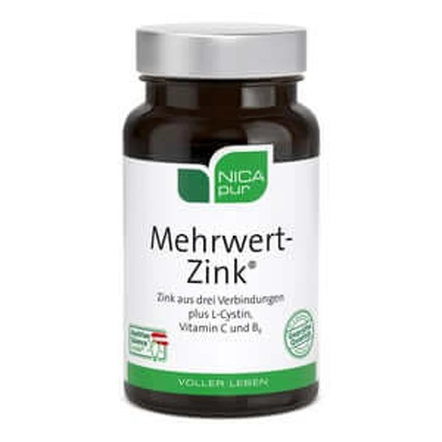 Nicapur Mehrwert-zink Kapseln 60 St