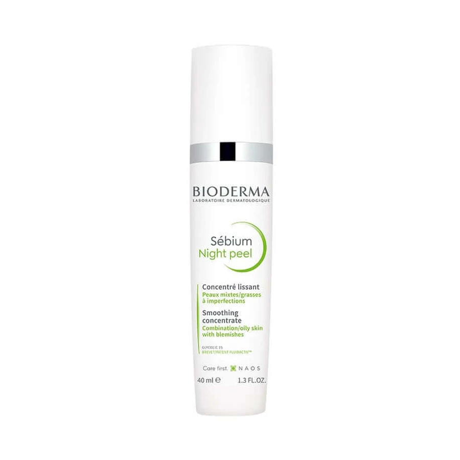 BIODERMA Sébium Nacht Peel Gladmakend Peeling Concentraat 40 ml