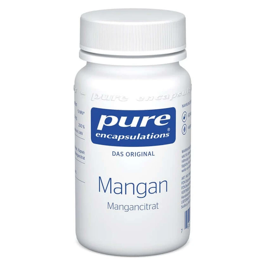 Încapsulări pure Mangan (citrat de mangan) 60 St