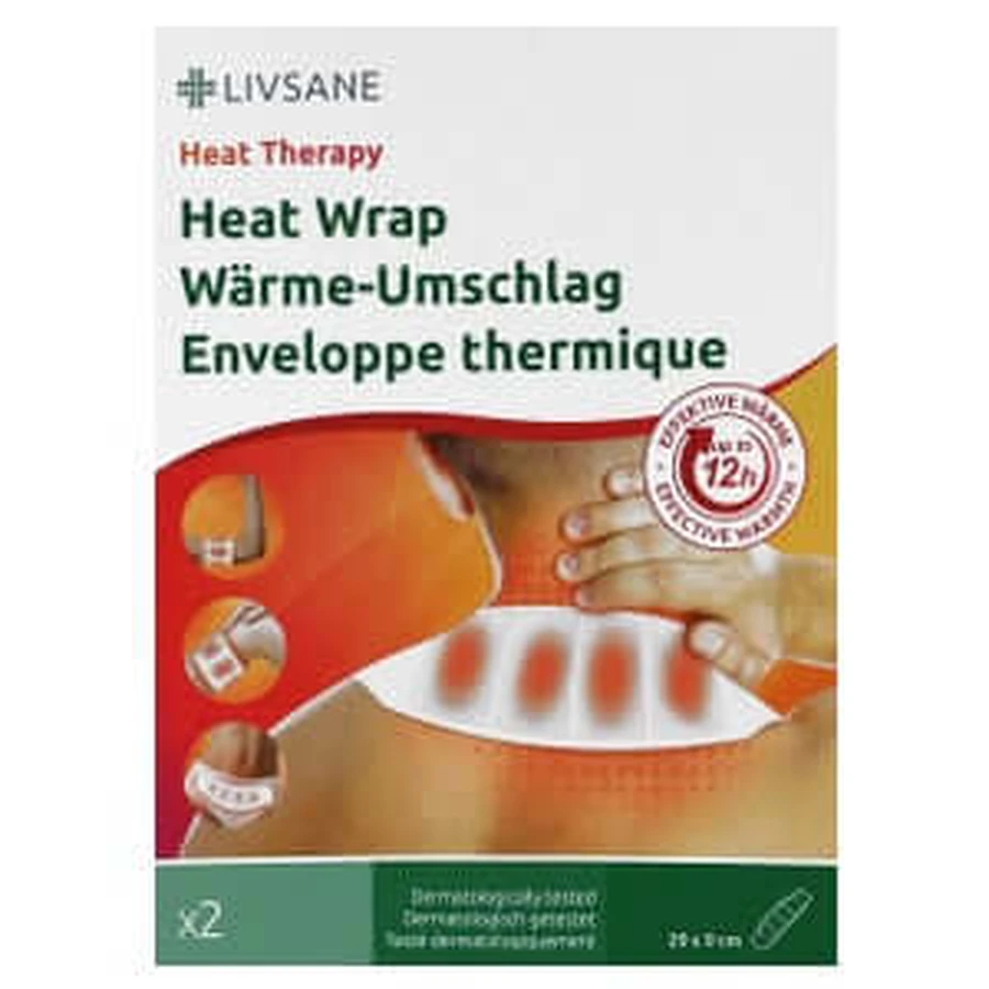 Livsane warmte-envelop zelfklevend 9x2 2 st.