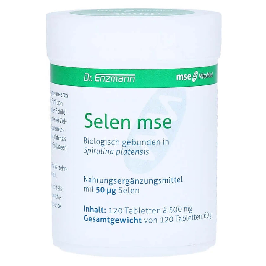Selenium MSE 50 µg Tablets 120 St