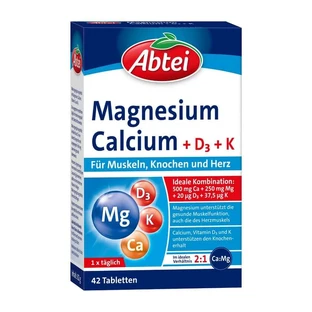 ABTEI Magnesium + Calcium + D3 + K 42 St