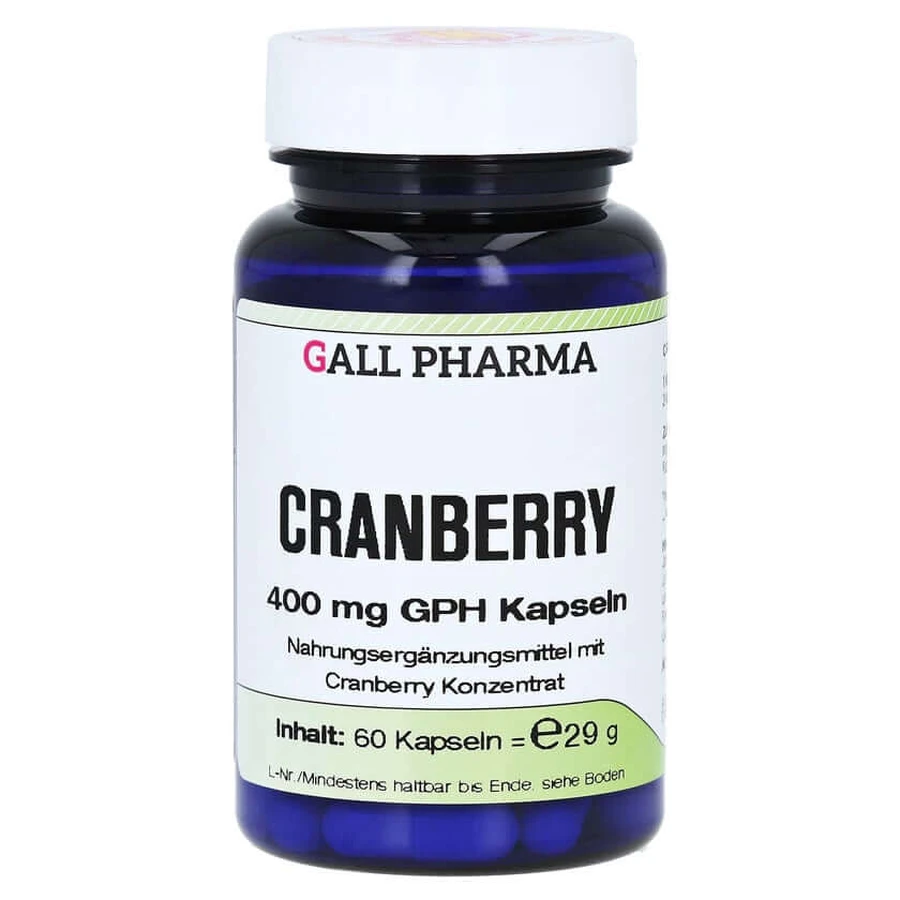 Arándano rojo 400 mg GPH Cápsulas 60 Cápsulas