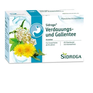Sidroga Spijsvertering en gal thee filter 20X2,0 g