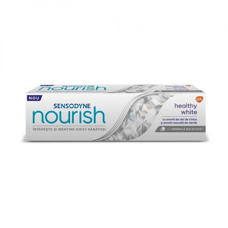 Nourish Healthy White Sensodyne Zahnpasta, 75 ml, Gsk