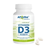 APOrtha® Vitamine D3 Depot 20.000 IE - 500 µg - Capsules 120 Capsules
