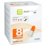 Mylife Autoprotect Pro Sich. agujas pluma 8mm 29 G 100 uds.